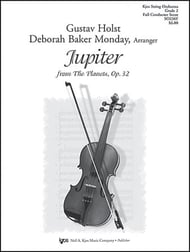 Jupiter from The Planets Orchestra sheet music cover Thumbnail